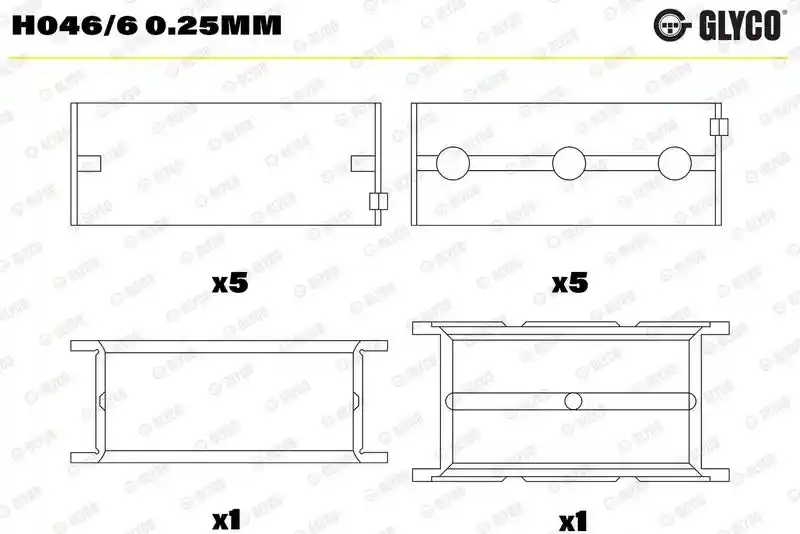 GLYCO H046/6 0.25mm