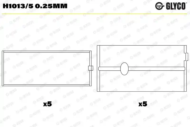GLYCO H1013/5 0.25mm