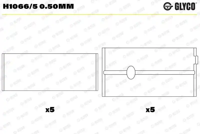 GLYCO H1066/5 0.50mm