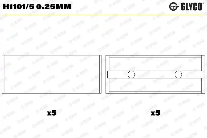 GLYCO H1101/5 0.25mm