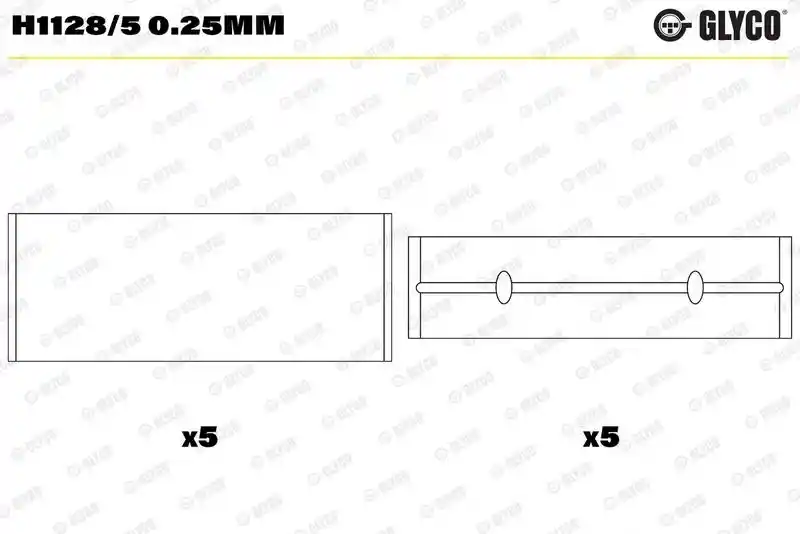 GLYCO H1128/5 0.25MM