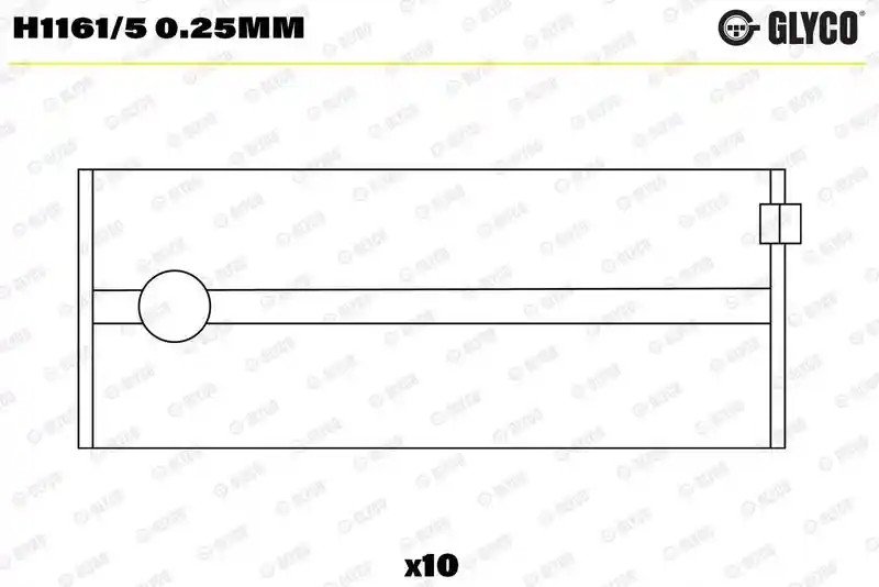 GLYCO H1161/5 0.25mm