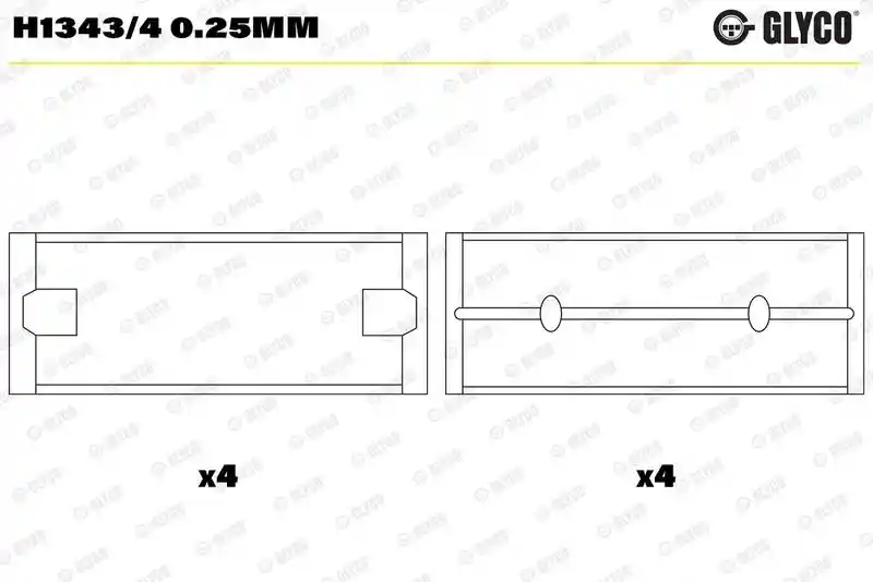 GLYCO H1343/4 0.25mm