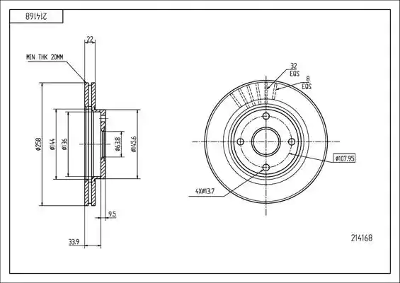 HART 214 168 HART 214 168