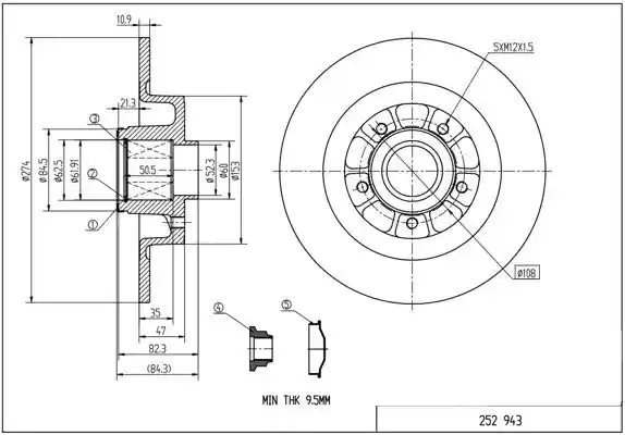 HART 252 943