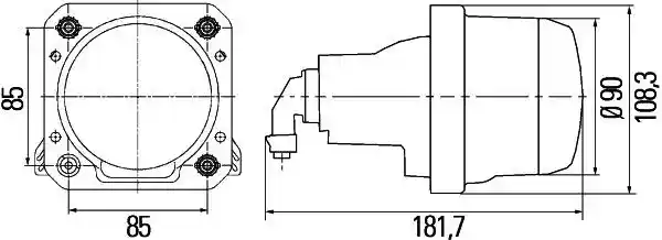 HELLA 1AL 009 998-001