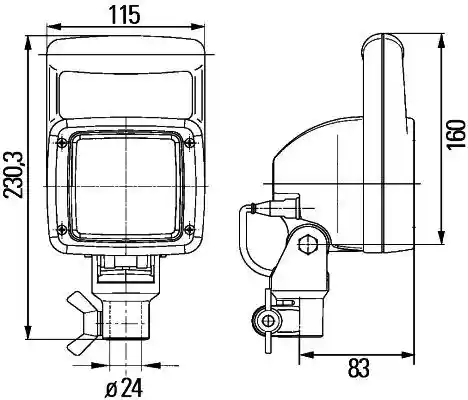 HELLA 1GA 996 150-151