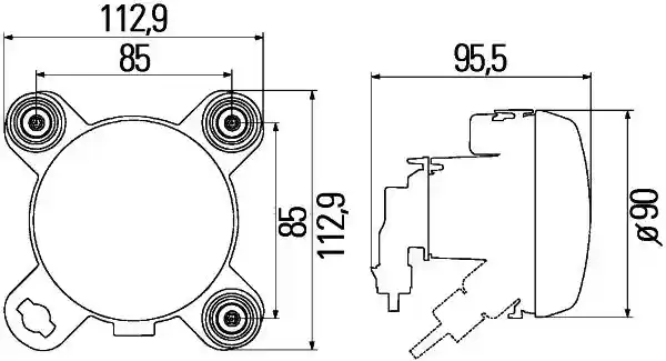 HELLA 1K0 247 043-021