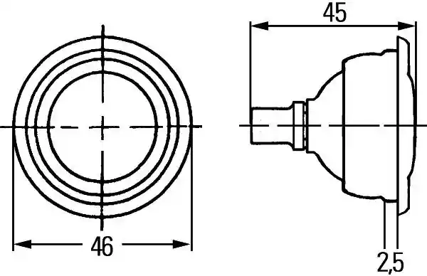 HELLA 2AB 004 074-027