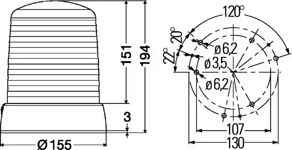 HELLA 2RL 008 064-001
