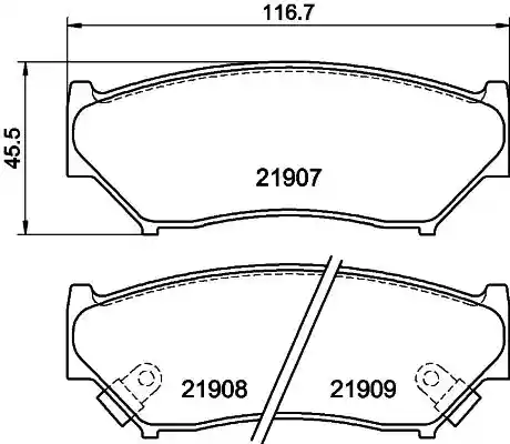 HELLA 8DB 355 016-911 HELLA 8DB 355 016-911