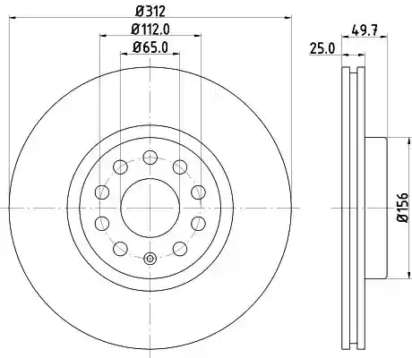 HELLA 8DD 355 109-521 HELLA 8DD 355 109-521