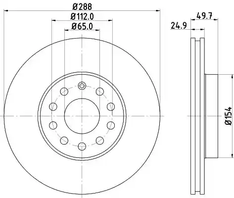 HELLA 8DD 355 109-581 HELLA 8DD 355 109-581