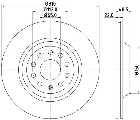 HELLA 8DD 355 112-121 HELLA 8DD 355 112-121
