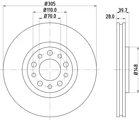 HELLA 8DD 355 112-511 HELLA 8DD 355 112-511