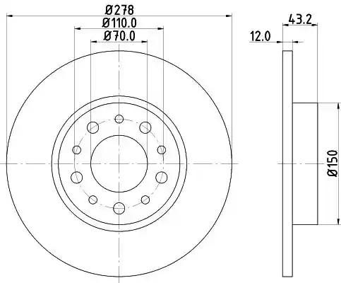 HELLA 8DD 355 112-541 HELLA 8DD 355 112-541