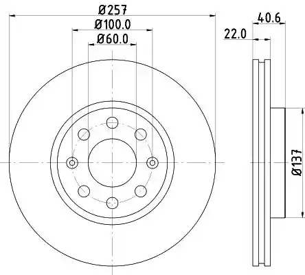 HELLA 8DD 355 112-581 HELLA 8DD 355 112-581