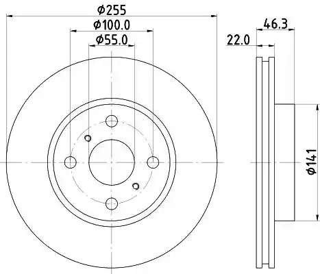 HELLA 8DD 355 113-581 HELLA 8DD 355 113-581