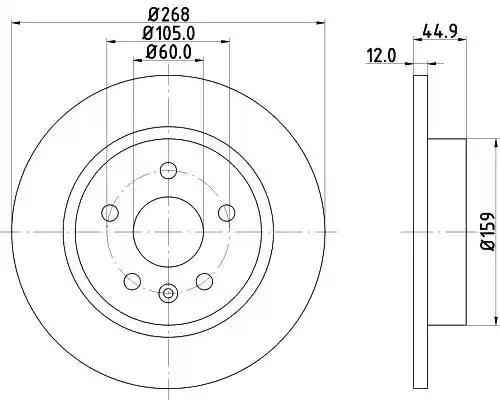 HELLA 8DD 355 116-581 HELLA 8DD 355 116-581