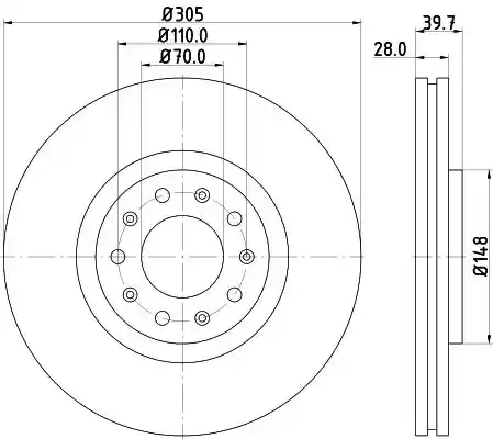 HELLA 8DD 355 116-631 HELLA 8DD 355 116-631