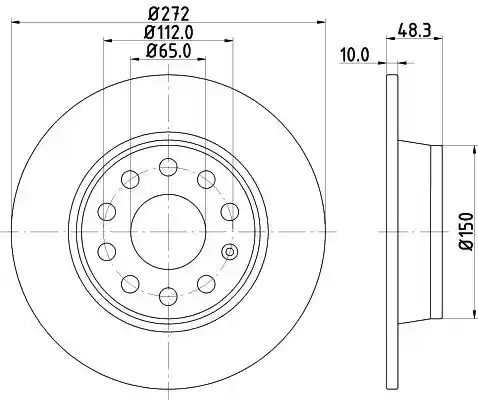 HELLA 8DD 355 116-971 HELLA 8DD 355 116-971