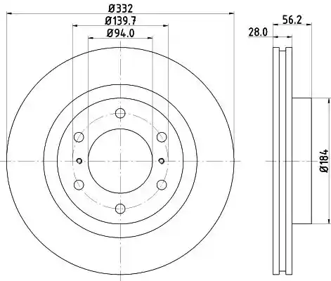 HELLA 8DD 355 119-081 HELLA 8DD 355 119-081