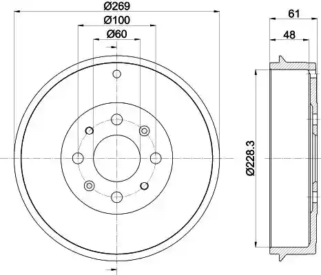 HELLA 8DT 355 300-651 HELLA 8DT 355 300-651