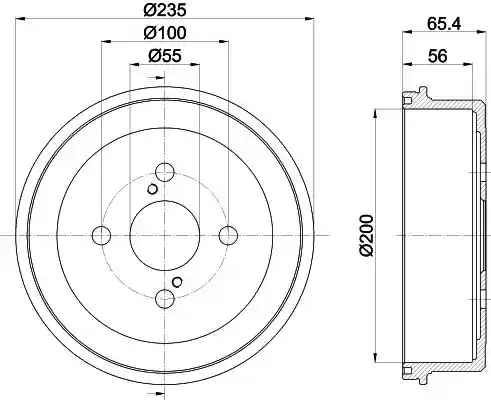 HELLA 8DT 355 301-501 HELLA 8DT 355 301-501