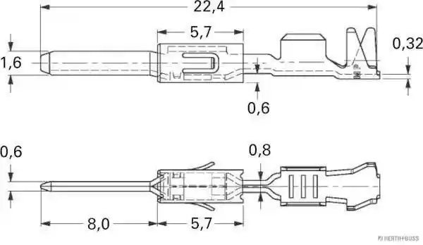 HERTHBUSS ELPARTS 50251464