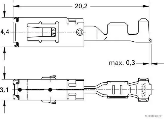HERTHBUSS ELPARTS 50251483