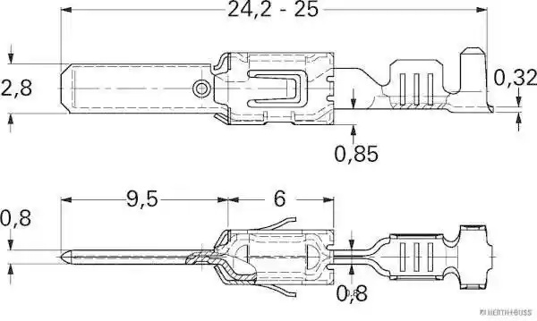HERTHBUSS ELPARTS 50251897