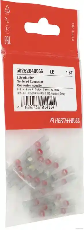 HERTHBUSS ELPARTS 50252640066
