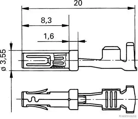 HERTHBUSS ELPARTS 50253277