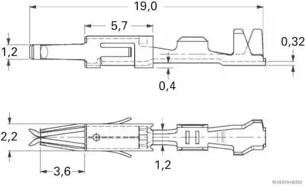 HERTHBUSS ELPARTS 50253311