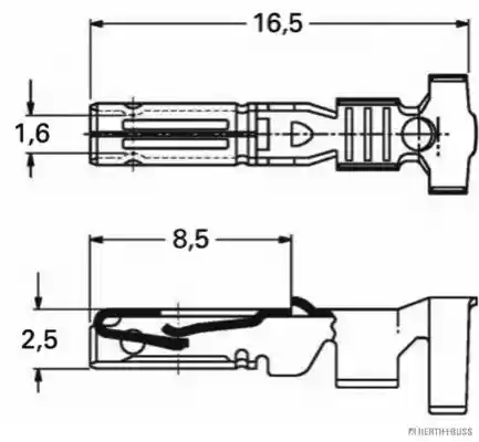 HERTHBUSS ELPARTS 50253327