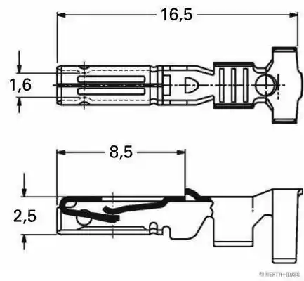 HERTHBUSS ELPARTS 50253547