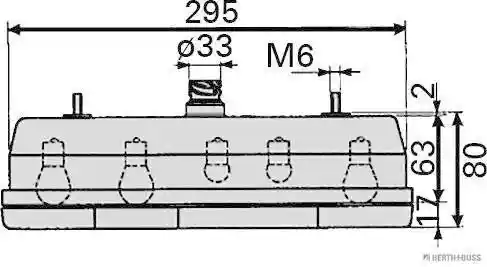 HERTHBUSS ELPARTS 83840504 HERTHBUSS ELPARTS 83840504