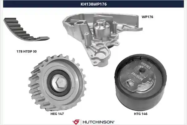 HUTCHINSON KH 138WP176 HUTCHINSON KH 138WP176