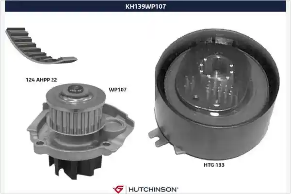 HUTCHINSON KH 139WP107 HUTCHINSON KH 139WP107