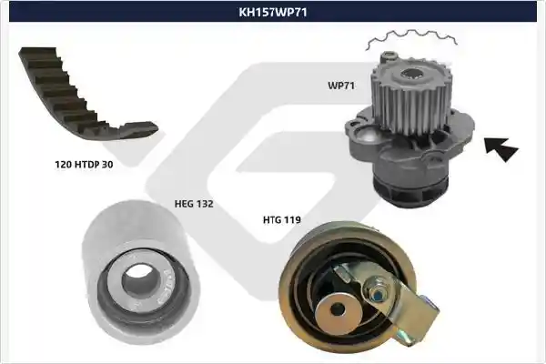 HUTCHINSON KH 157WP71