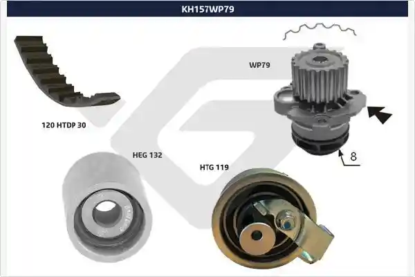 HUTCHINSON KH 157WP79