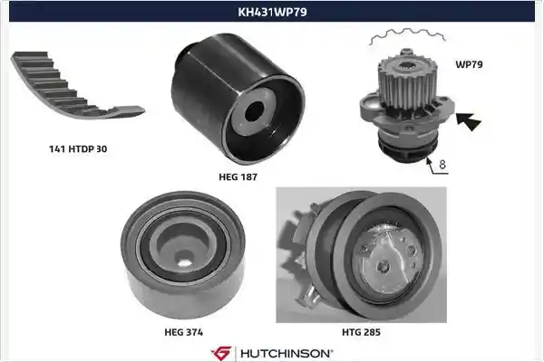 HUTCHINSON KH 431WP79