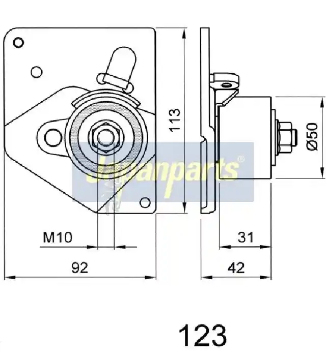 JAPANPARTS BE-123