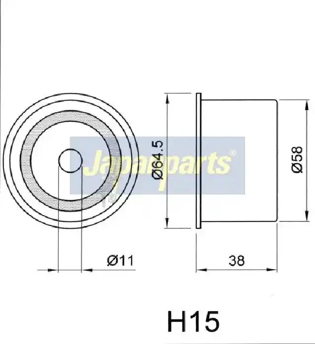JAPANPARTS BE-H15
