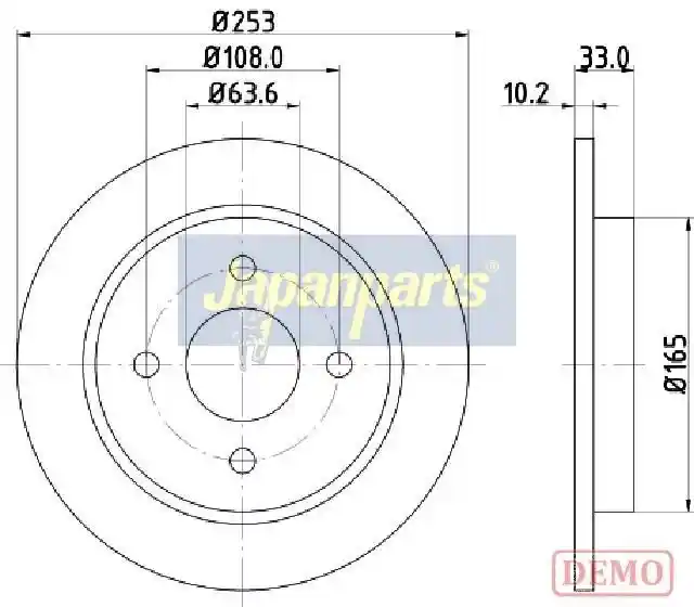 JAPANPARTS DP-0303C