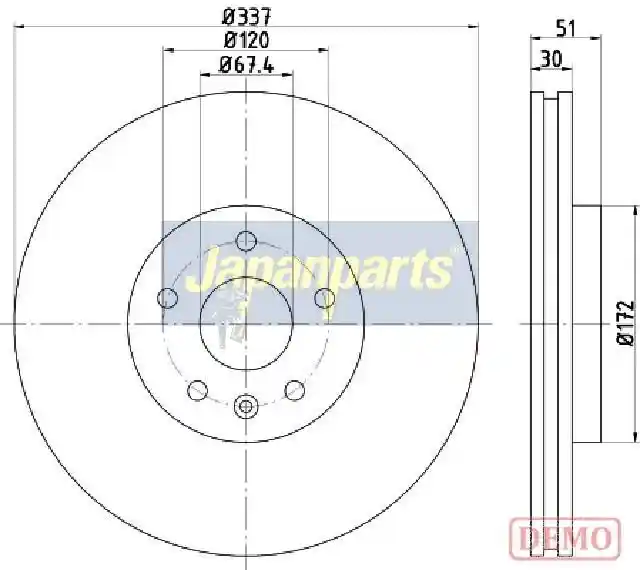 JAPANPARTS DP-0323C