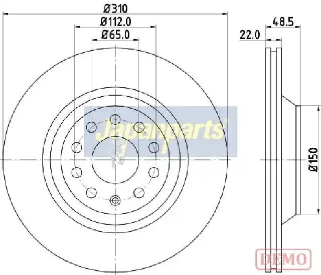 JAPANPARTS DP-0903C JAPANPARTS DP-0903C
