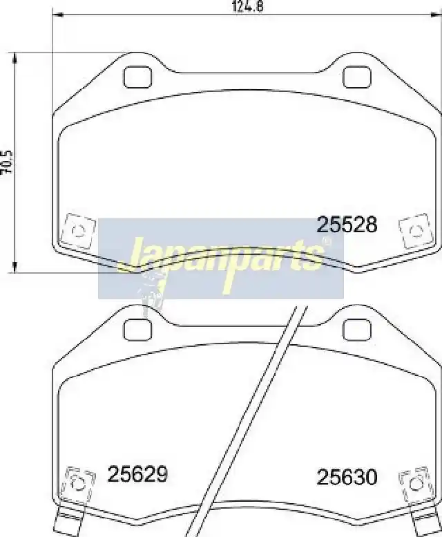 JAPANPARTS PA-3004AF