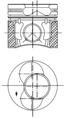 KOLBENSCHMIDT 99851600