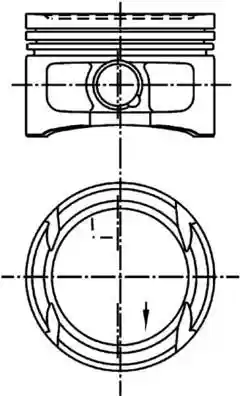 KOLBENSCHMIDT 99909621 KOLBENSCHMIDT 99909621